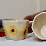 Handmade ceramic coffee mugs