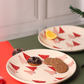Red Christmas Tree - Dinner Plate