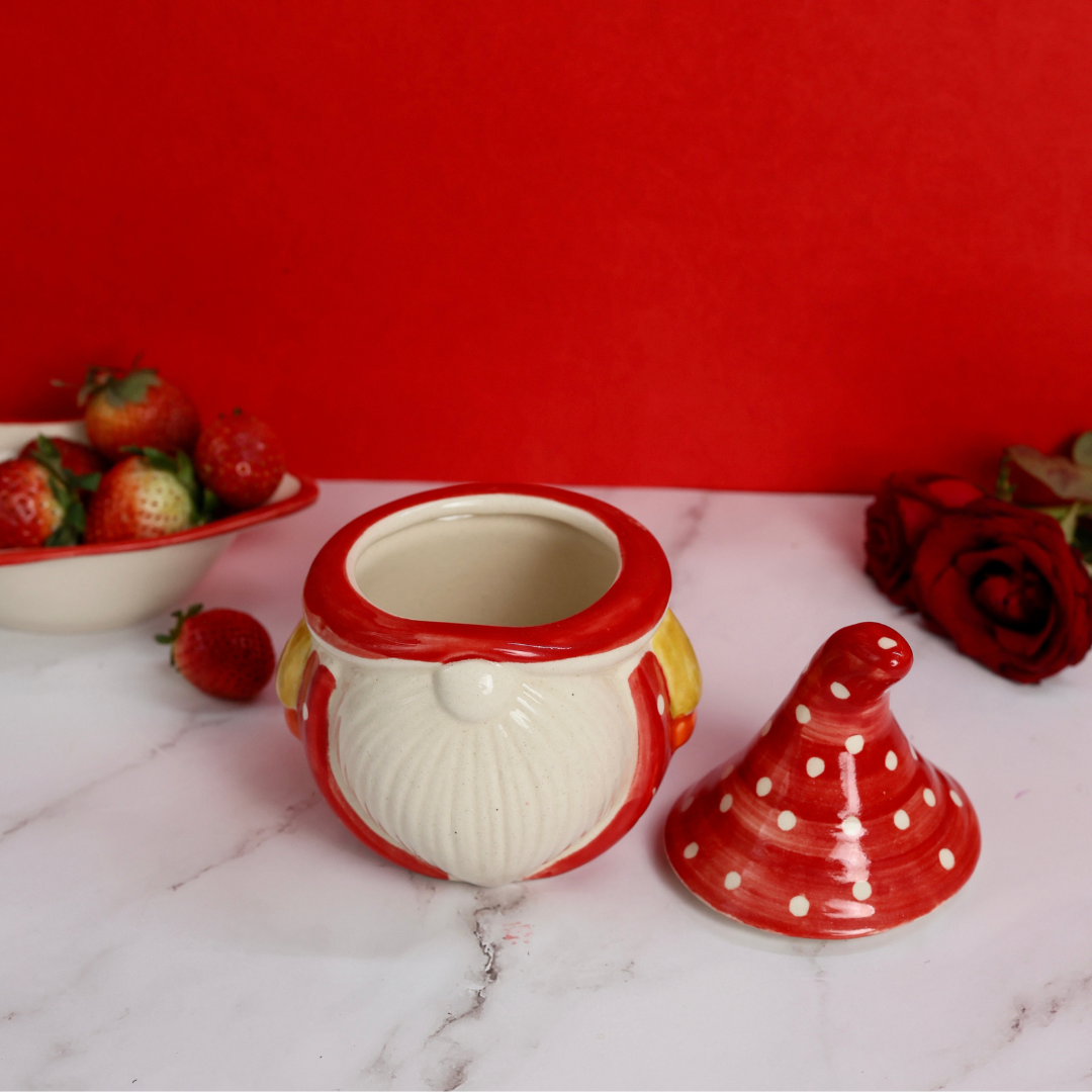 The cutest Santa Jar