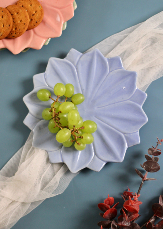 Lotus Plate - Lavender