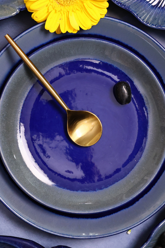 Royal Blue Quarter Plate
