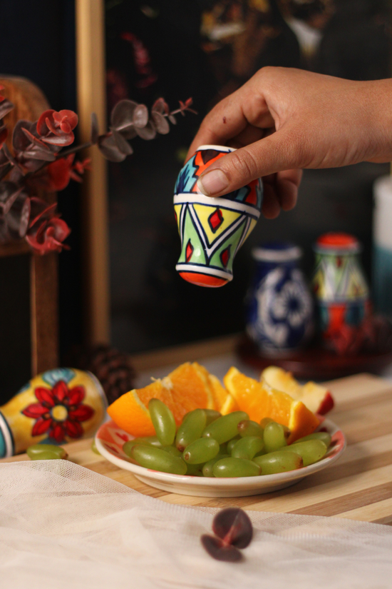 Ceramic salt & pepper shakers