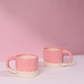 Pink Handmoulded Mug