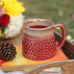Red Leaf Coffee Mug