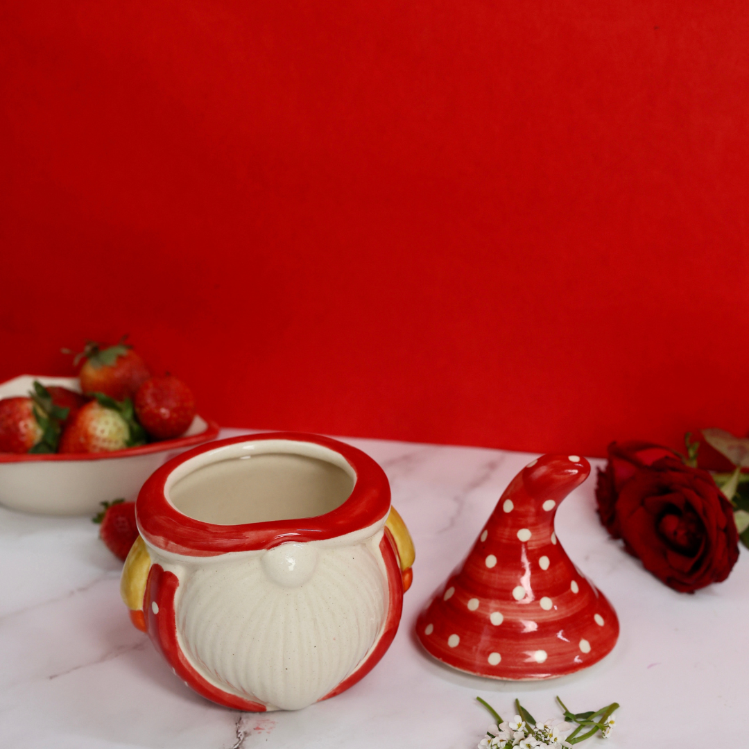 The cutest Santa Jar