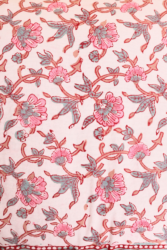 Handcrafted cushions pink color 