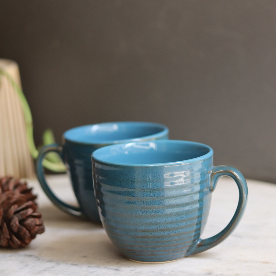 Green & Blue Coffee Mug