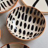 Handmade ceramic cereal bowls 