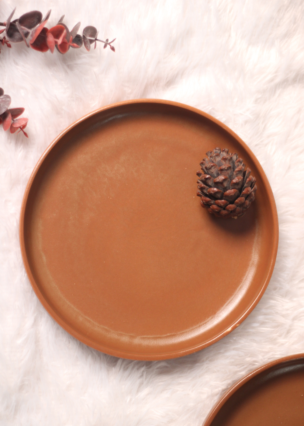 Minimal Rust Platter – WeavingHomes