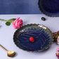 Royal Blue Round Engraved Platter