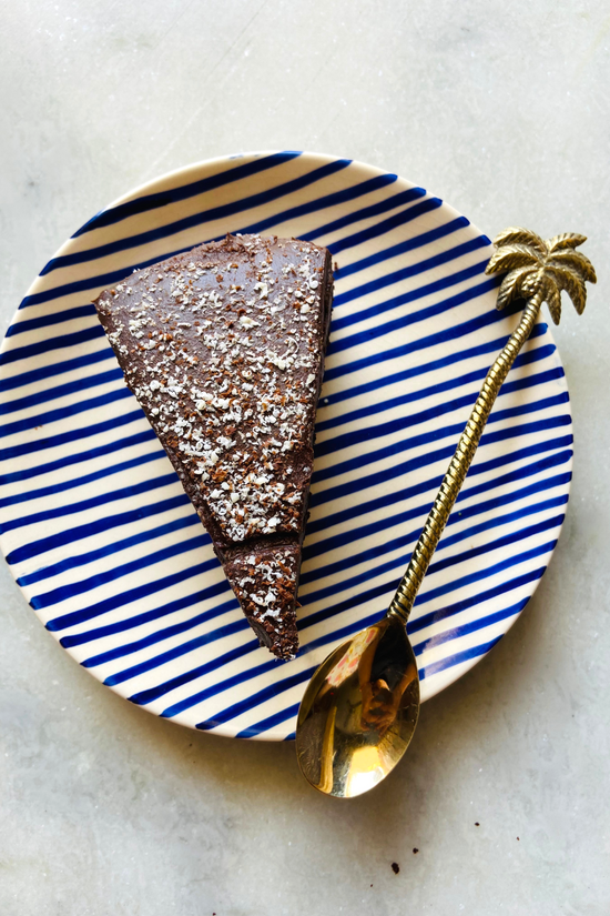 Palm brass spoon 