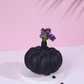 Black Pumpkin Bud Vase