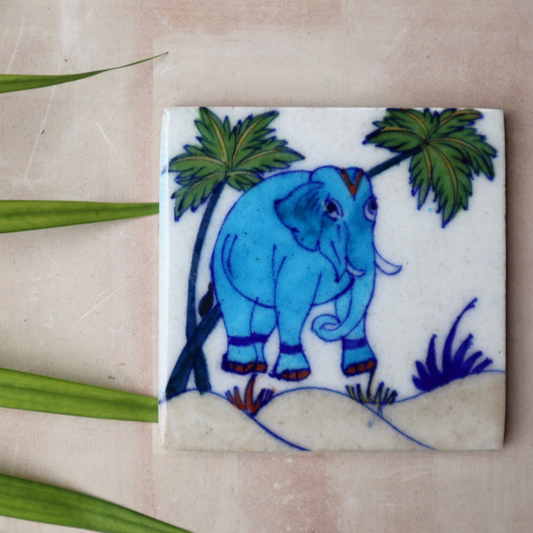 Hand Drawn Coaster - Hello Ele