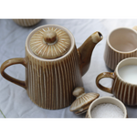 Tea pot & mugs handmade 