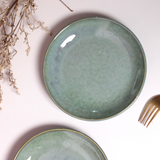 Green Snack Plate