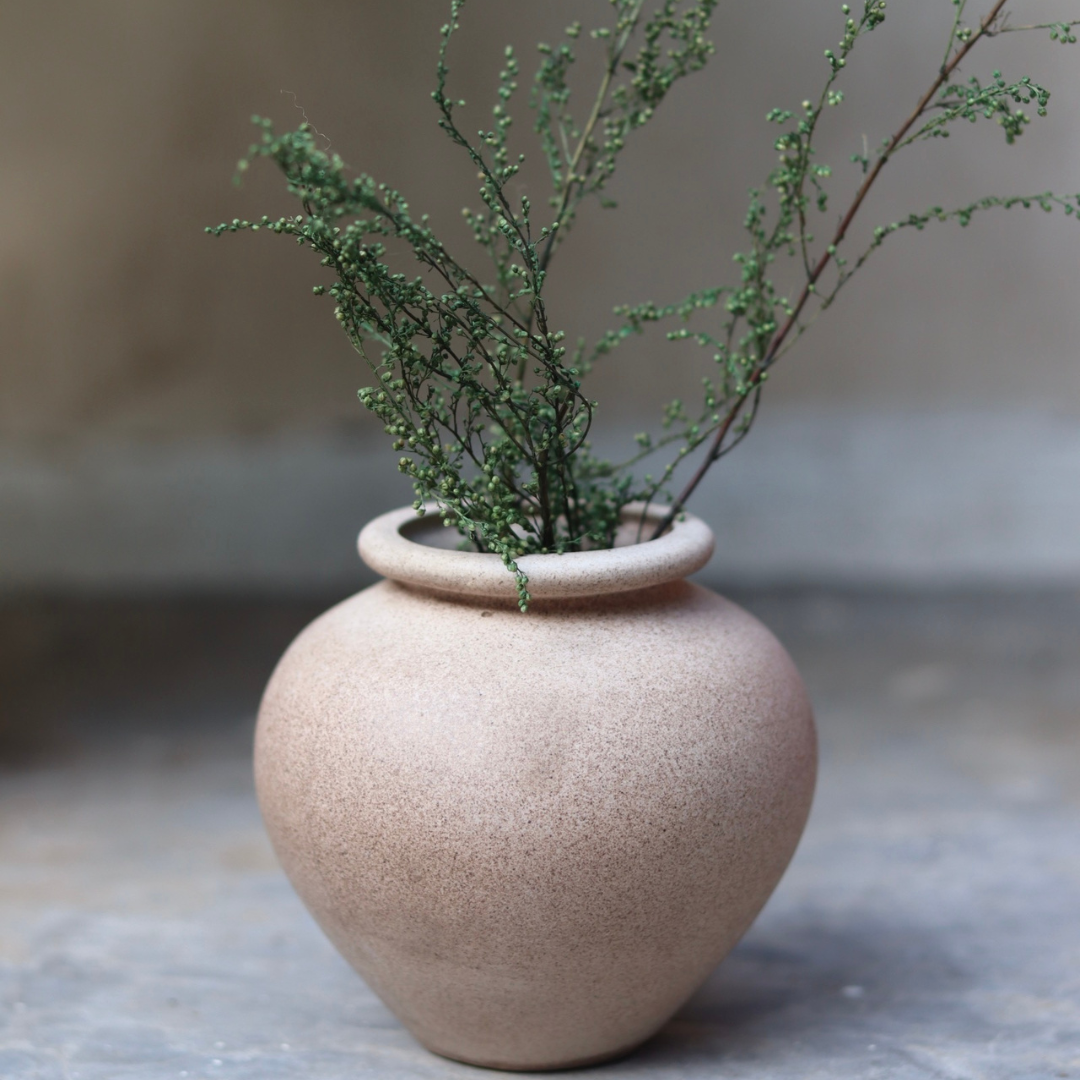 The Lilliputs - Rustic Matka Planter 