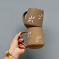 Brown Leaf Coffee Mug