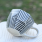 Black All Lines Mug