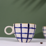 Handmade ceramic coffee mug