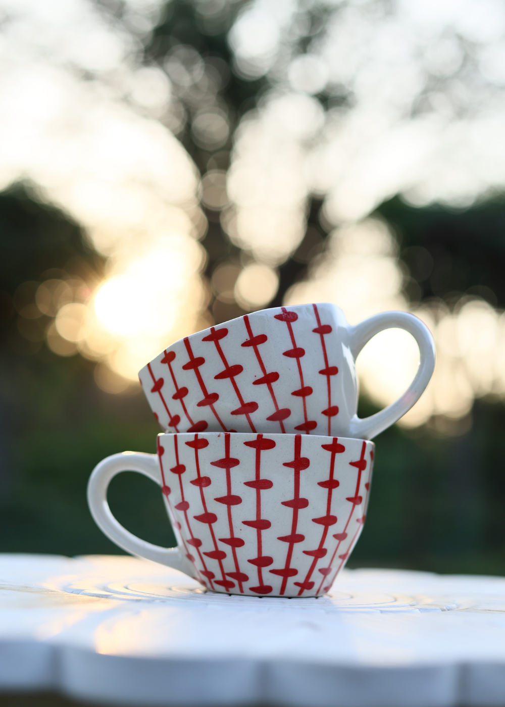 Red Crosses Mug