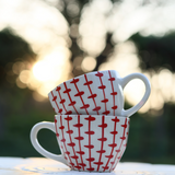 Red Crosses Mug