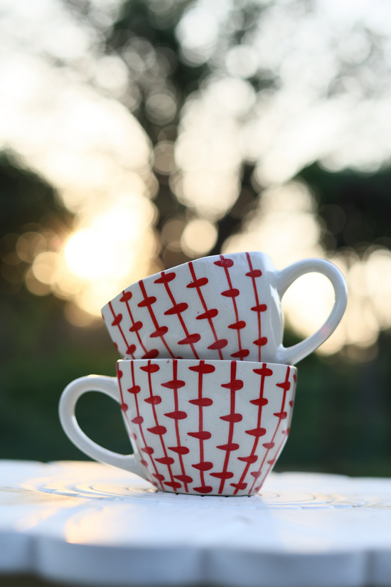 Red Crosses Mug