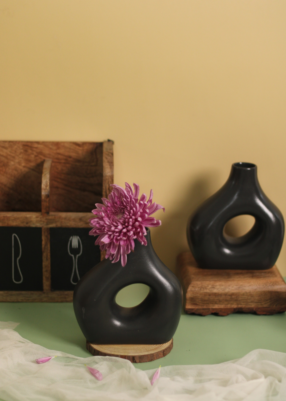 Misfit Donut Vase - Small