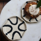 Abstract -  Handmade Dessert Plate