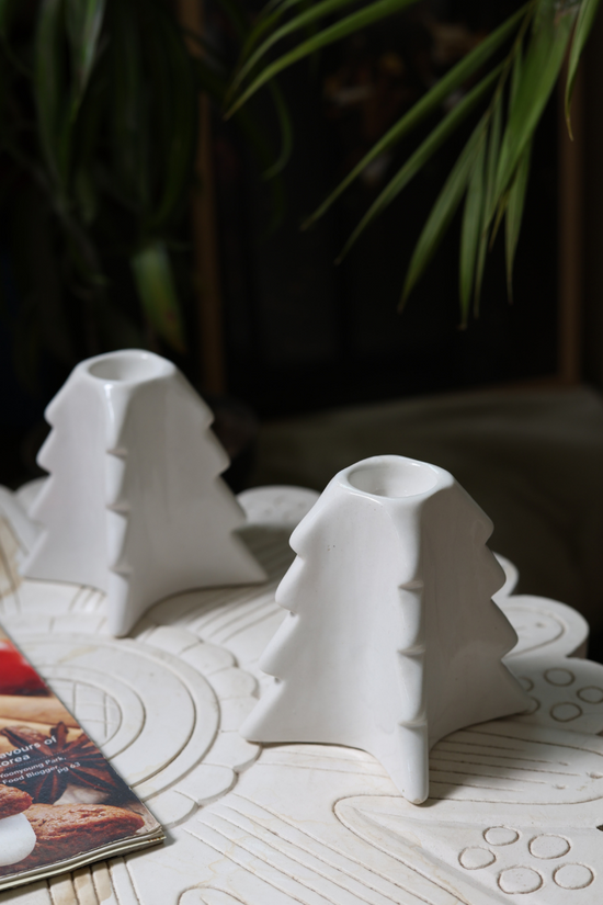 Christmas tree candle stand 