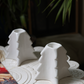 Christmas Tree Candle Stand- White