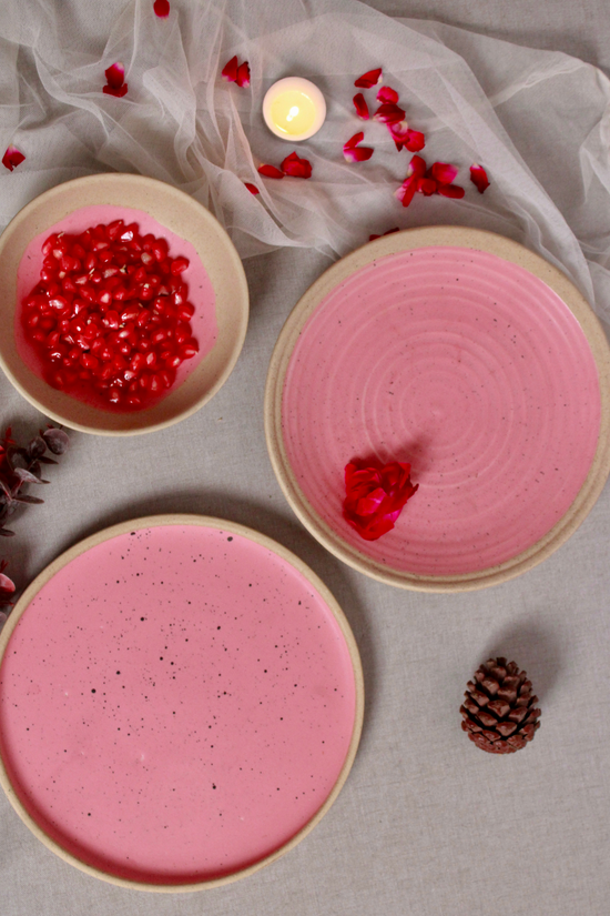 Handmade ceramic platters 