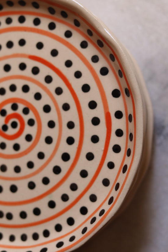 Handmade ceramic plates 