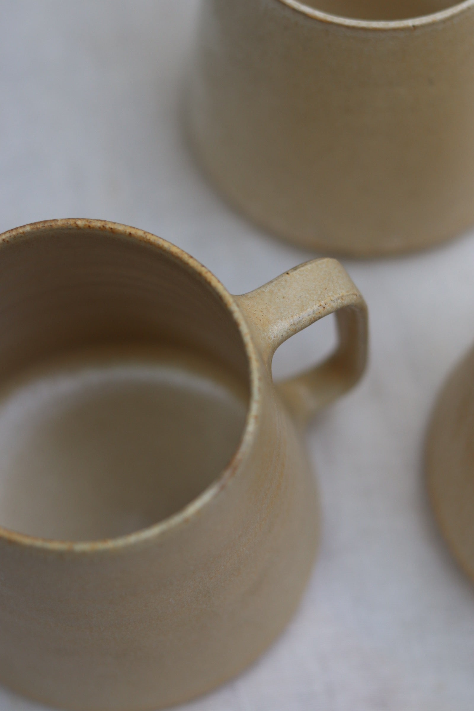 Handmade ceramic coffee mugs 