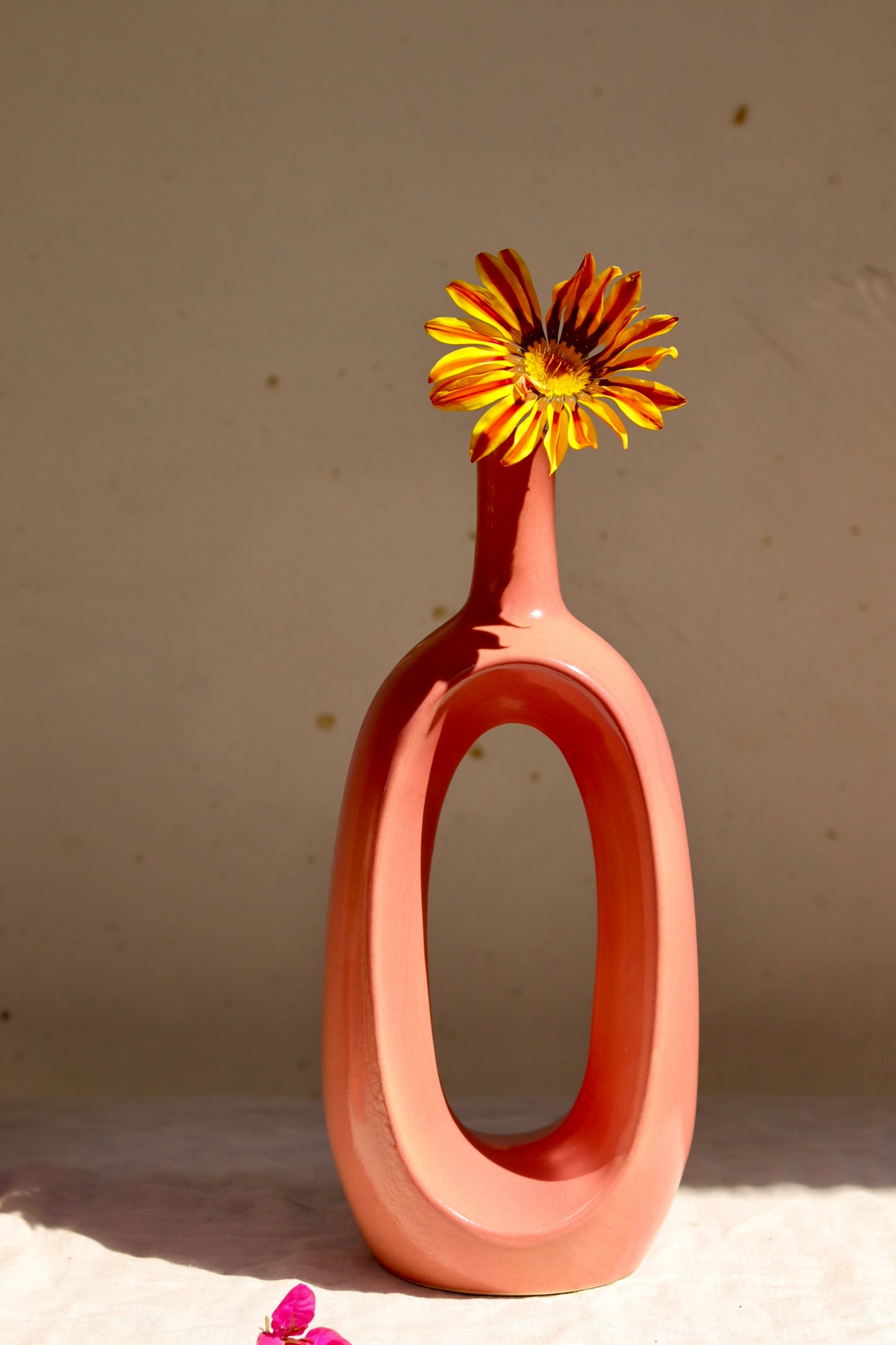 Pink Contour Vase - Tall