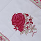 Roses Block Print Table Runner