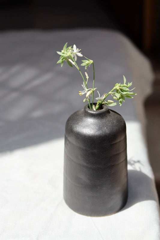 Black Bud Vase - Tall