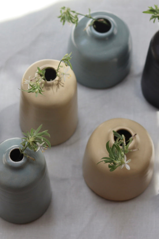 Black Bud Vase - Short