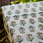Block printed table cloth 