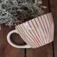 Red Lined Mugs