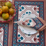 Cotton table mat & napkin