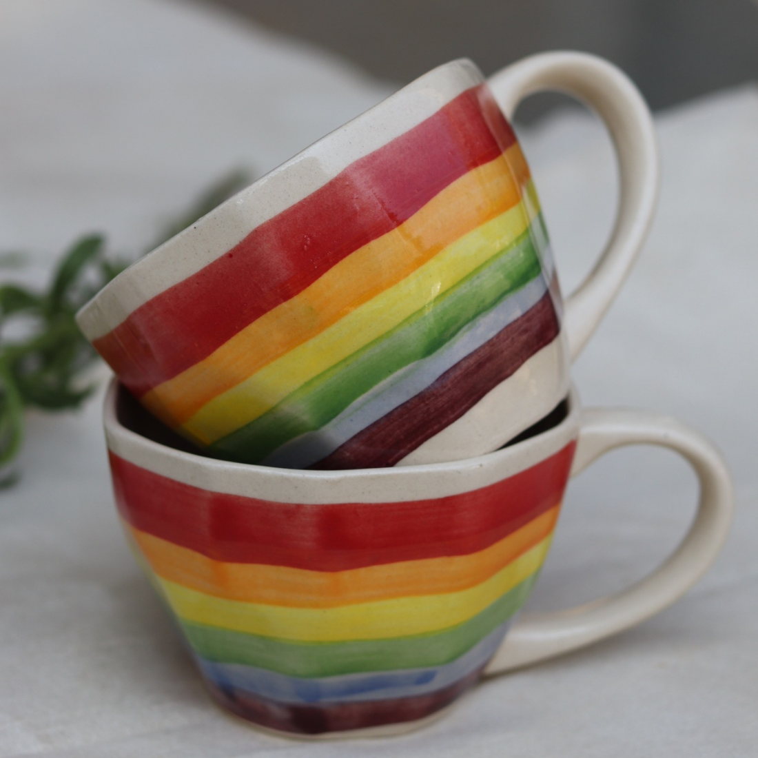 Handmade coffee mugs 