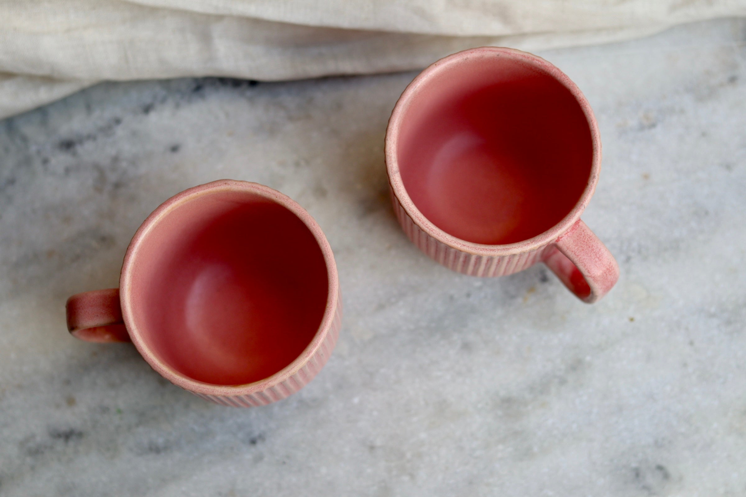 Ceramic lined coffee mugs